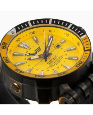 Men Sports Diver Luxury Automatic Analog Watch VOSTOK EUROPE NH34-575C719LEBK-SLBK Gold color Dial 48mm image 4