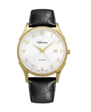 Men Classic Analog Klasické Swiss Quartz Watch ADRIATICA Silver Dial 41mm A1246.1223Q