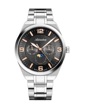 Men Classic Analog Swiss Quartz Watch ADRIATICA Black Dial 41mm A8343.51R6QF