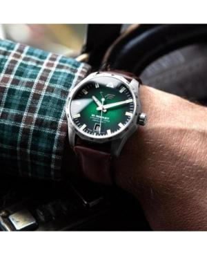 Men Sports Automatic Analog Watch VOSTOK EUROPE NH35-125A749 Zelená Dial image 3
