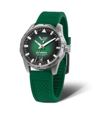 Men Sports Automatic Analog Watch VOSTOK EUROPE NH35-125A749SLGR Green Dial
