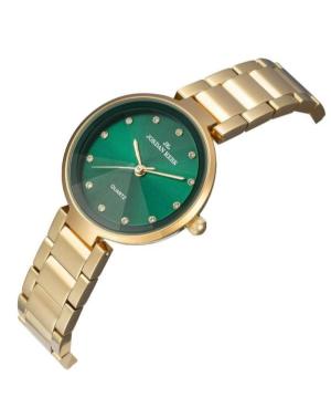 Women Classic Quartz Analog Watch JORDAN KERR P9003/IPG/GREEN Green Dial 30mm image 4