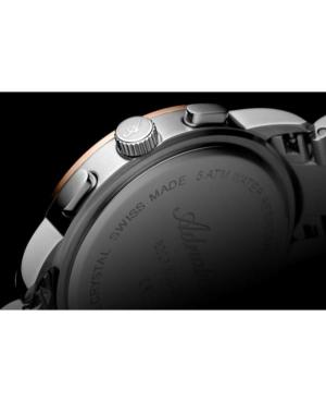 Men Classic Analog Swiss Quartz Watch Chronograph ADRIATICA Black Dial A8307.R1R6CH image 4