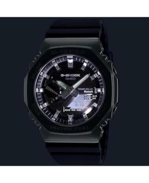 Men Sports Functional Diver Japan Quartz Analog Watch Alarm CASIO GBM-2100A-1A2ER G-Shock Blau Dial image 2