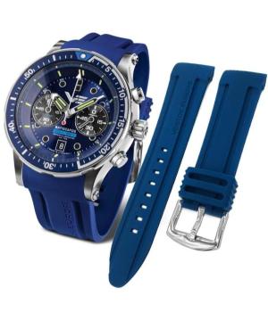 Vostok Europe ANCHAR Watch Strap VE-ANCHAR-SL.05.24.WH Silicone Blue Silikonas Mėlyna 24 mm image 3