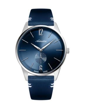 Men Classic Analog Swiss Quartz Watch ADRIATICA Modrá Dial 42mm A8264.5255XLQ