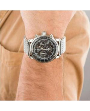 Men Klassisch Quartz Analog Watch Chronograph ZEPPELIN 7680M-2 Silver color Dial 43mm image 3