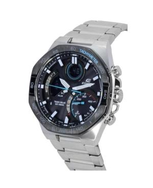 Men Sports Functional Japan Quartz Analog Watch Alarm CASIO ECB-950DB-1AEF Černá Dial 48mm image 7