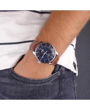 Men Classic Quartz Analog Watch ZEPPELIN 8442-3 Blue Dial 40mm image 1
