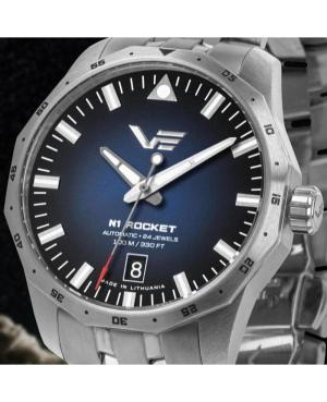 Men Sports Automatic Analog Watch VOSTOK EUROPE NH35-125A748BRWH Modrá Dial image 2
