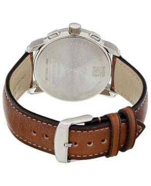 Men Quartz Analog Watch Chronograph ZEPPELIN 8676-1 Silver Dial 43mm image 3