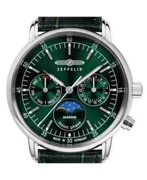 Women Classic Quartz Analog Watch ZEPPELIN 8635-4 Green Dial 36mm image 5