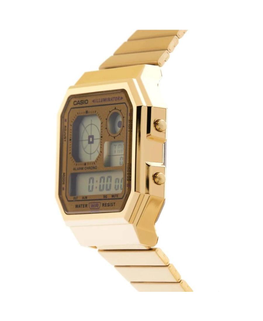 CASIO Women Digital Quartz Casual Watch Classic Dress Gold color