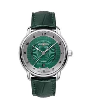 Vyriškas Klasikinis Kvarcinis - elektroninis, Solar Rodyklinis Watch ZEPPELIN 8556-2 Silver color Dial 40mm