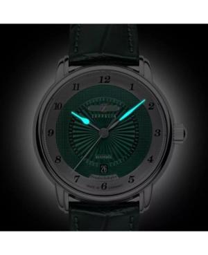 Vyriškas Klasikinis Kvarcinis - elektroninis, Solar Rodyklinis Watch ZEPPELIN 8556-2 Silver color Dial 40mm image 5