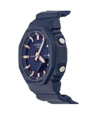 Men Functional Sports Diver Japan Quartz Digital Watch Alarm CASIO GMA-P2100M-2AER G-Shock Modrá Dial 40.2mm image 4