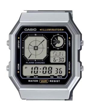 Vyriškas Su funkcijomis Japoniškas Kvarcinis Digital Watch Timer CASIO A130WE-1AEF Juodas Dial image 5