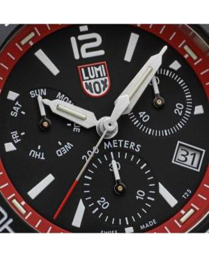 Mężczyźni sportowy Diver Luxury Szwajcar kwarcowy analogowe Zegarek Chronograf LUMINOX XS.3155.M Czarny Wybierz 44mm image 3