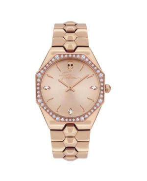 Women Classic Fashion Quartz Analog Watch POLICE PL.16038BSR/32M Golden Dial 35mm