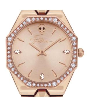 Women Classic Fashion Quartz Analog Watch POLICE PL.16038BSR/32M Golden Dial 35mm image 3
