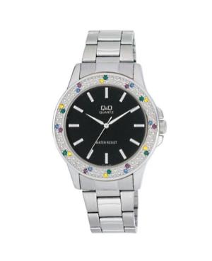 Women Fashion Japan Quartz Analog Watch Q&Q Q771J202 Černá Dial 40mm