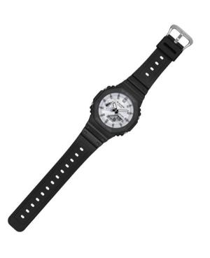 Vyriškas Sportinis Su funkcijomis Diver Japoniškas Kvarcinis Digital Watch Timer CASIO GA-2100WD-1AER G-Shock Balta Dial 7mm image 5
