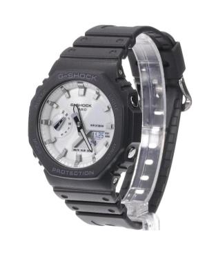 Mężczyźni sportowy Funkcjonalny Diver Japonia kwarcowy cyfrowe Zegarek Timer CASIO GA-2100WD-1AER G-Shock Biały Wybierz 45mm image 6