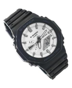 Men Sports Functional Diver Japan Quartz Digital Watch Timer CASIO GA-2100WD-1AER G-Shock White Dial 45mm image 7