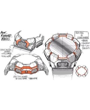 Men Sports Functional Diver Japan Quartz Digital Watch Timer CASIO GD-010-1A1ER G-Shock Schwarz Dial 52mm image 7