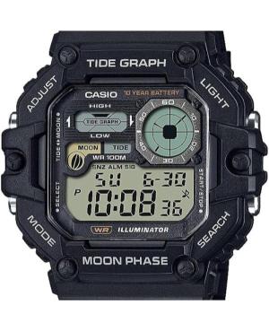 Men Sports Functional Japan Quartz Digital Watch Chronograph CASIO WS-1700H-1AVEF Silver color Dial 52mm image 5