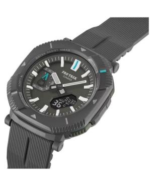 Men Sports Functional Japan Quartz Digital Watch Alarm CASIO PRJ-B001-1ER Black Dial 46mm image 12