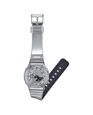 Men Sports Functional Diver Japan Quartz Analog Watch Alarm CASIO GM-2100YM-8AER G-Shock Silver Dial image 8