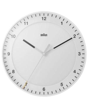 Braun BC17W analogue wall clock Plastic White