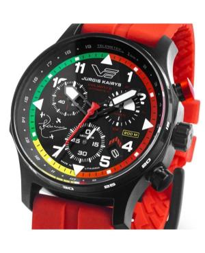 Men Sports Diver Quartz Analog Watch Chronograph VOSTOK EUROPE VK68-592C775BRBK-SLRE Schwarz Dial 43mm image 1