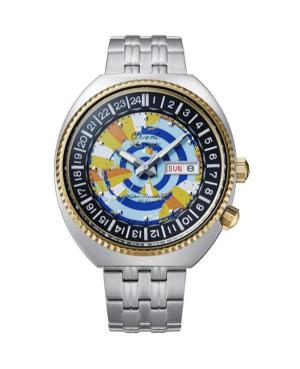 Mężczyźni klasyczny Diver Japonia automatyczny analogowe Zegarek ORIENT RA-AA0E08Y39B Wielokolorowy Wybierz 44mm