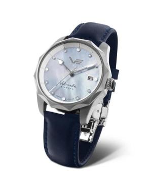 Fashion Sports Eco-Drive Analog Watch VOSTOK EUROPE VS42-125A755LEBL-SLWH Silver color Dial