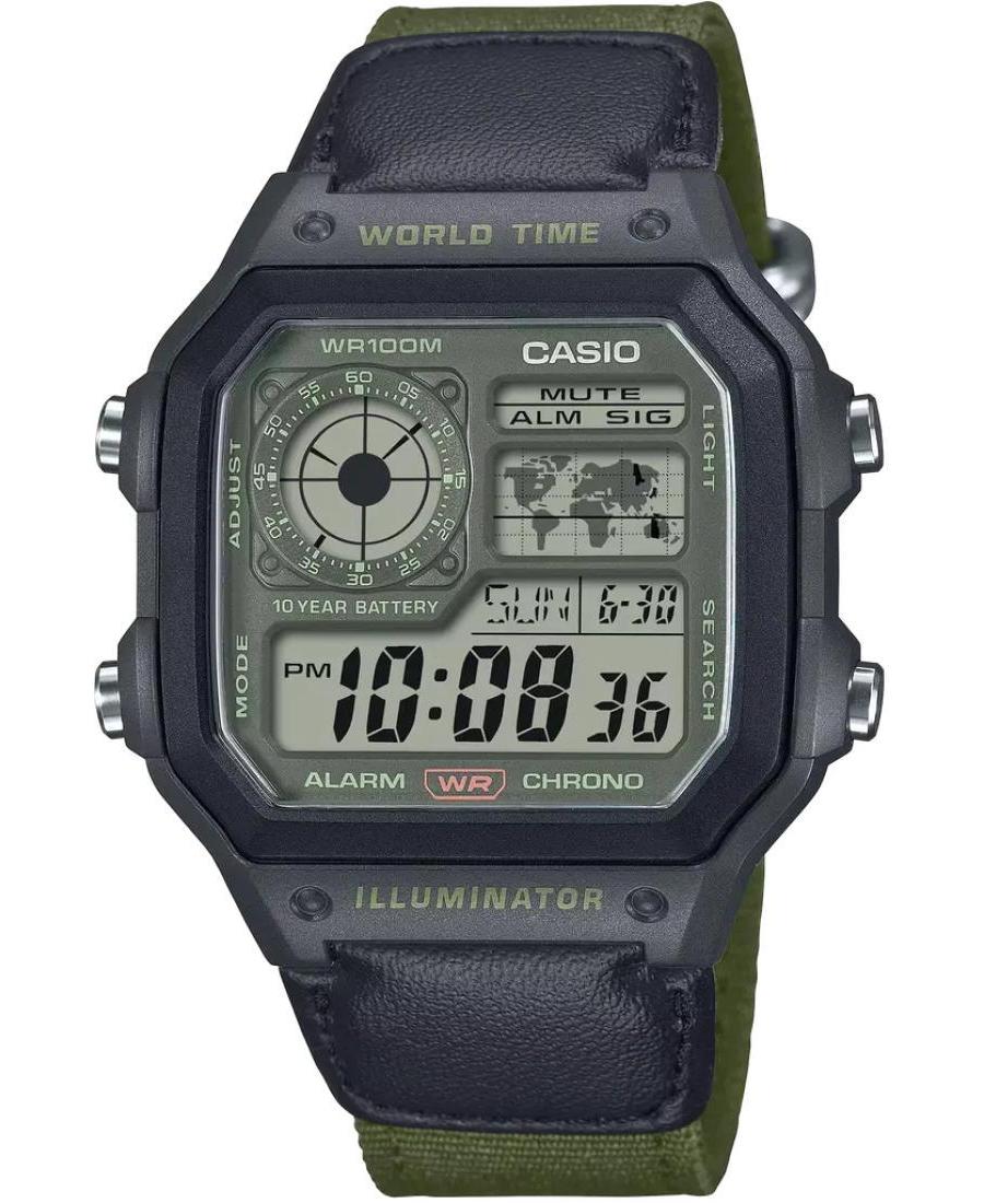 Чоловічий Спортивний Наручний Годинник CASIO AE-1200WHUB-3AVEF