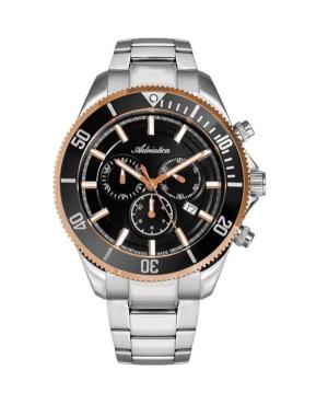 Men Classic Analog Klassisch Swiss Quartz Watch Chronograph ADRIATICA Schwarz Dial 45mm A1139.R114CHN image 1