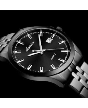 Men Classic Analog Klasické Swiss Quartz Watch ADRIATICA Černá Dial 42mm A8304.S114Q image 13