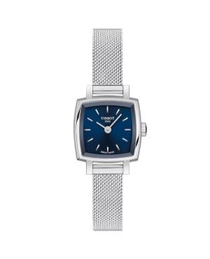 Women Fashion Klassisch Swiss Quartz Analog Watch TISSOT T058.109.11.041.00 Blau Dial 20mm