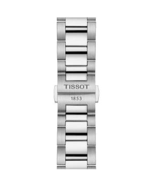 Men Klassisch Swiss Quartz Analog Watch Chronograph TISSOT T150.417.11.041.00 Blau Dial 40mm image 6