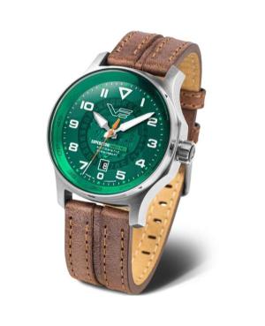 Men Sports Diver Automatic Analog Watch VOSTOK EUROPE NH35-592A759 Grün Dial 43mm