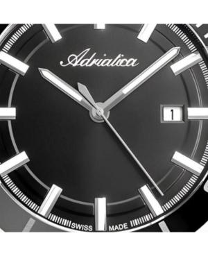 Men Classic Analog Sports Swiss Quartz Watch ADRIATICA Černá Dial 45mm A1139.S1R6Q image 5