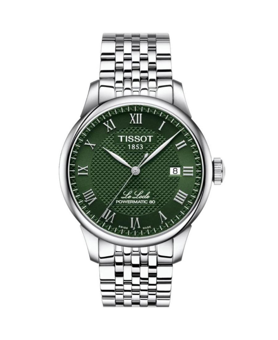 Чоловічий Класичний Швейцарський Механічний Наручний Годинник TISSOT T006.407.11.093.00