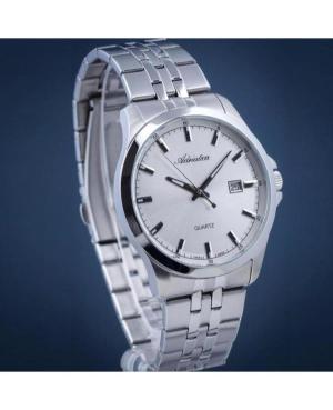 Men Classic Analog Klasické Swiss Quartz Watch ADRIATICA Silver Dial 42mm A8304.5113QA image 14