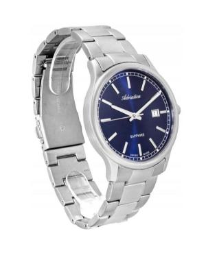 Men Classic Analog Klassisch Swiss Quartz Watch ADRIATICA Blau Dial 41mm A1293.5115Q image 3