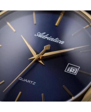 Men Classic Analog Klassisch Swiss Quartz Watch ADRIATICA Blau Dial 40mm A8242.1215Q image 16