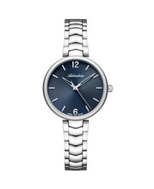 Women Classic Analog Klassisch Swiss Quartz Watch ADRIATICA Blau Dial A3790.5155Q