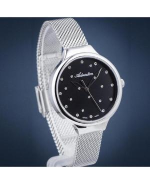 Women Classic Analog Klassisch Swiss Quartz Watch ADRIATICA Schwarz Dial 33mm A3723.5144Q image 6