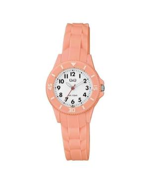 Women Sports Japan Quartz Analog Watch Q&Q VS66J006Y Weiß Dial 30mm